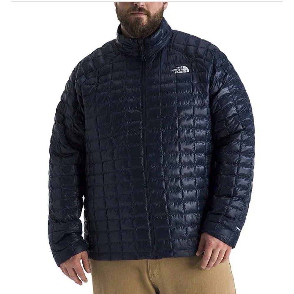 THE NORTH FACE Men’s Big & Tall ThermoBall Jacket, Navy . Sizes 3X , 4X